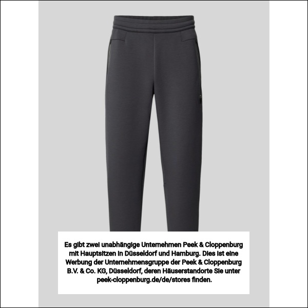 Ea7 Emporio Armani Herren Mittelgrau Sweatpants Mit Elastischem Bund