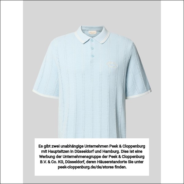 Jack & Jones Herren Poloshirts Blau Gr. Mittel
