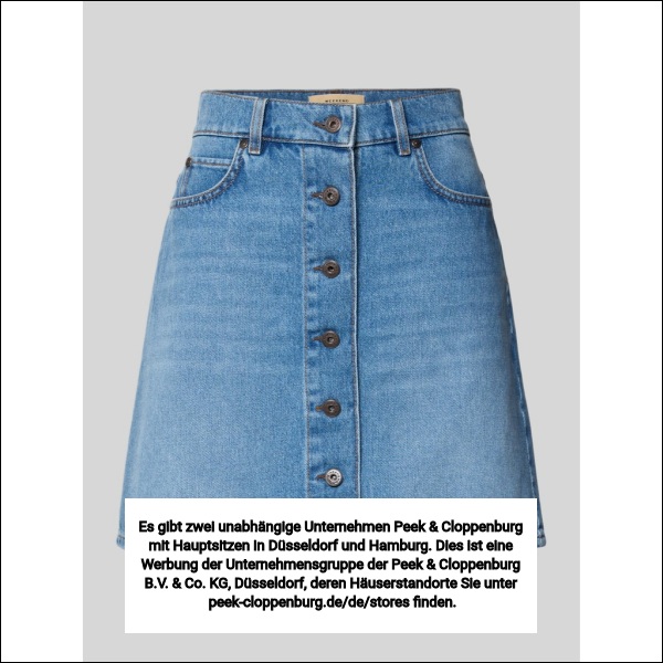 Weekend Max Mara Damen Max Mara Jeansröcke Blau Gr. 38 